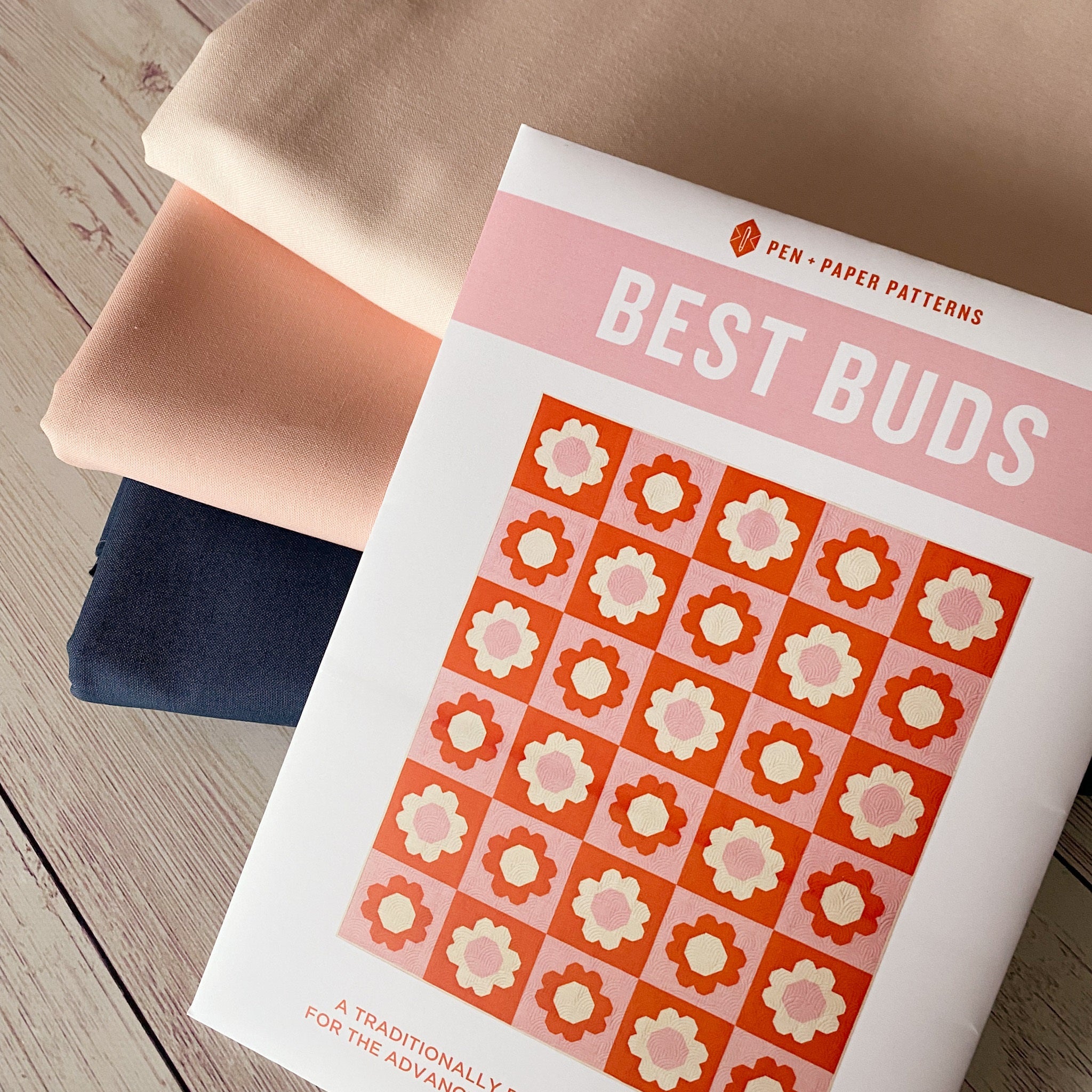 Pen + Paper Patterns - Best Buds quilt kit