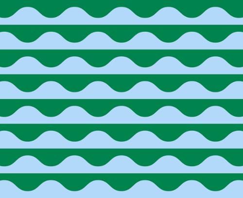 Groove - Wavy Border in Horizon