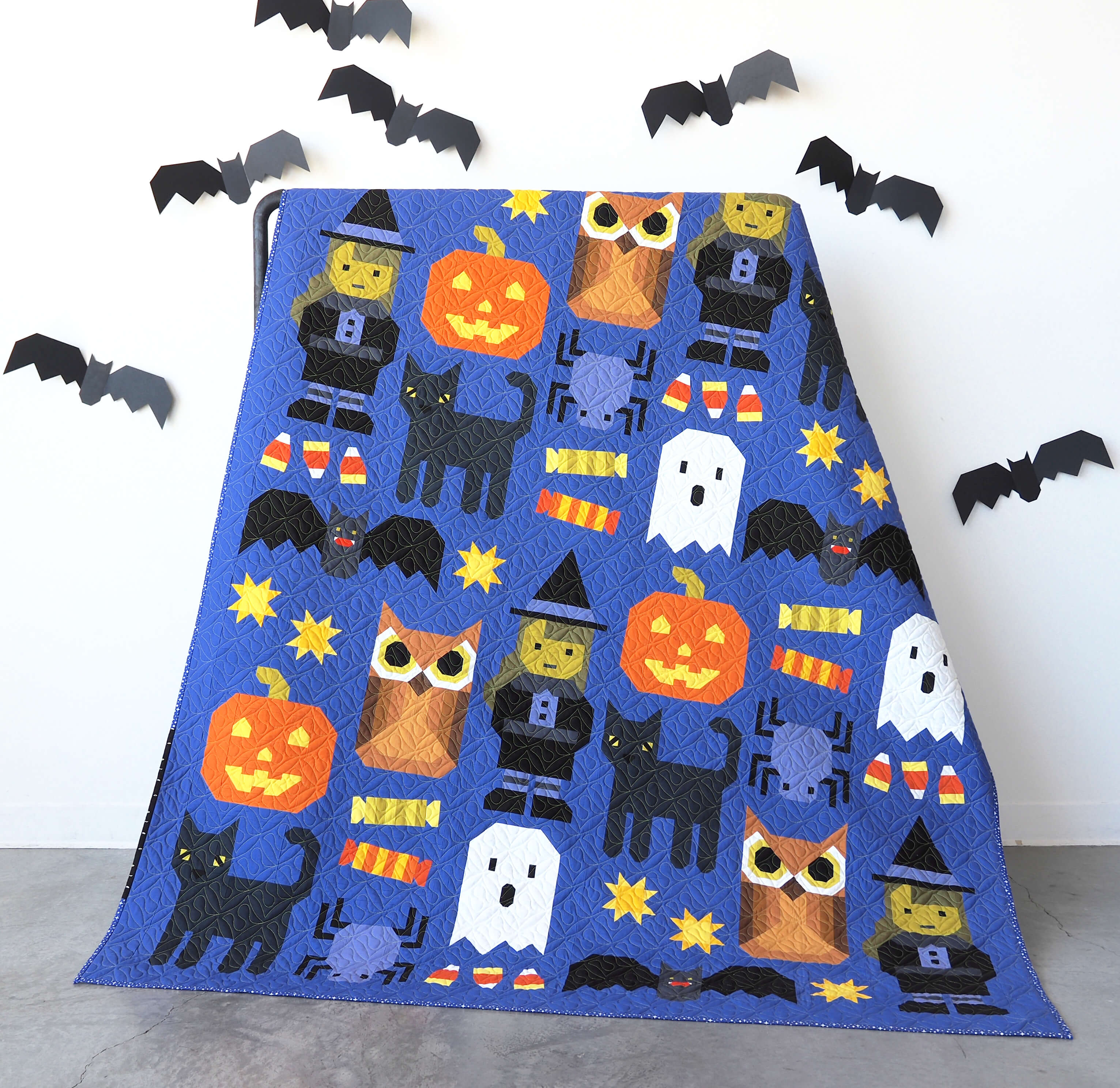 Elizabeth Hartman -Happy Halloween quilt pattern