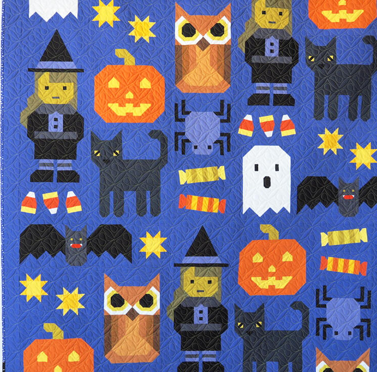 Elizabeth Hartman -Happy Halloween quilt pattern