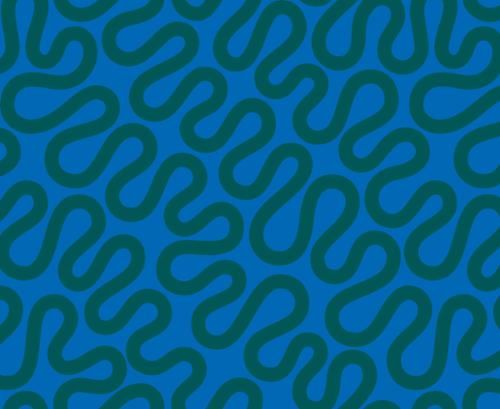 Groove - Squiggle in Cool Blue