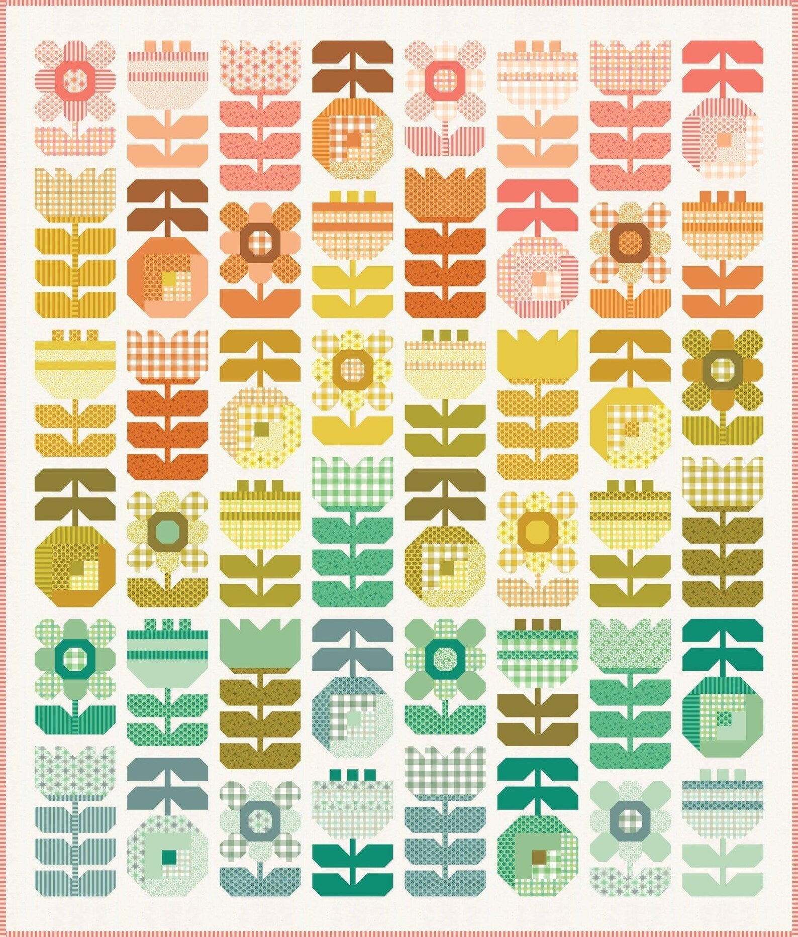 Elizabeth Hartman Posy Quilt Pattern