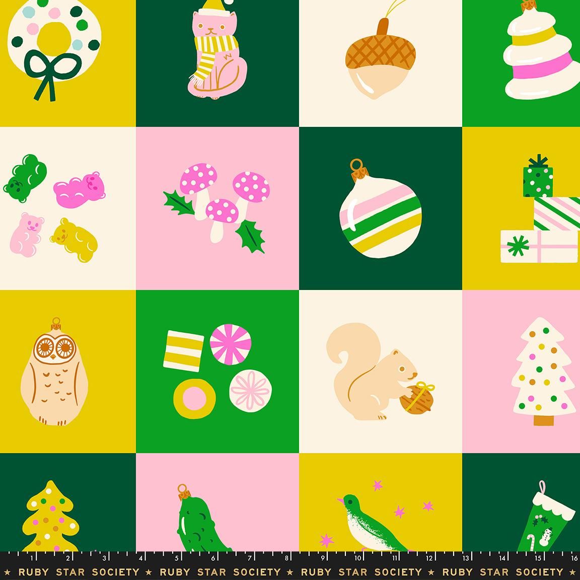 Merry Happy - Merry Happy Panel - Verdant