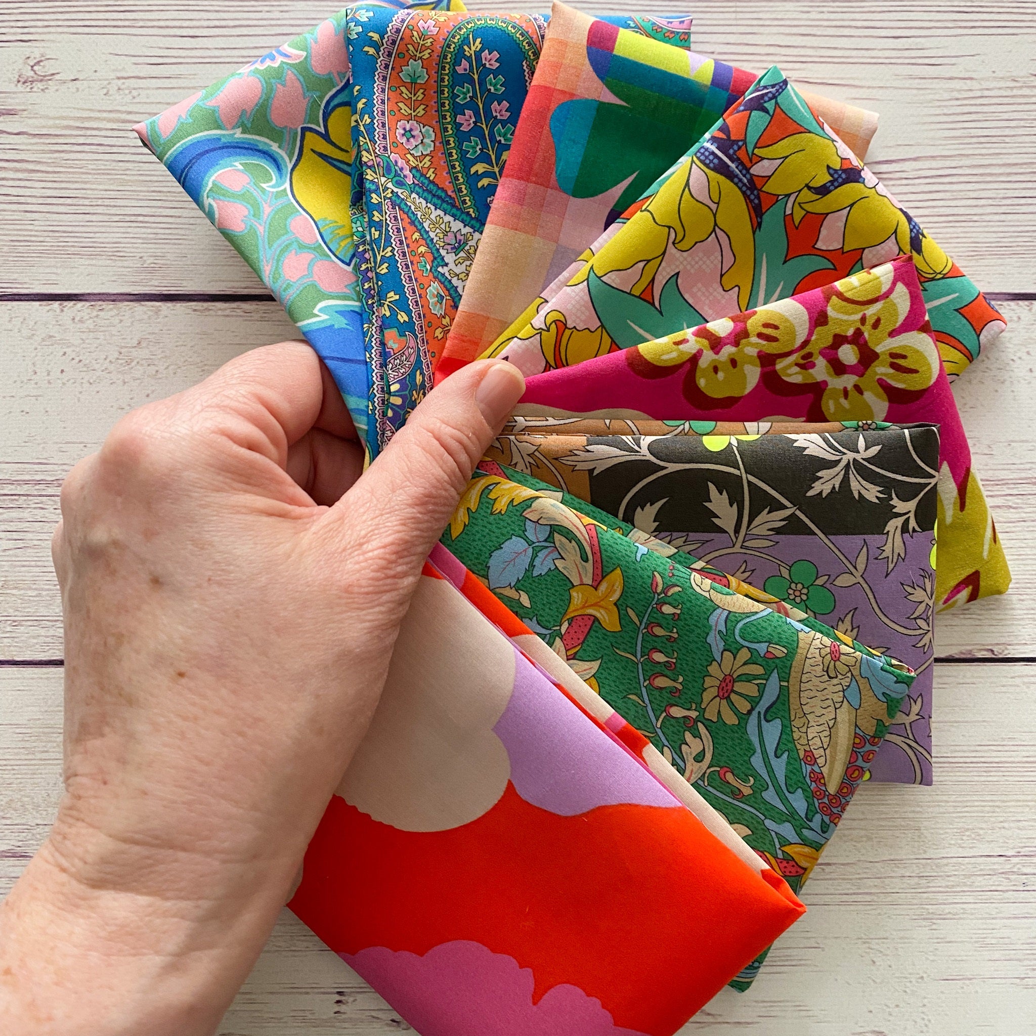 Liberty Lawn -The Bold & The Beautiful fat 1/16 bundle