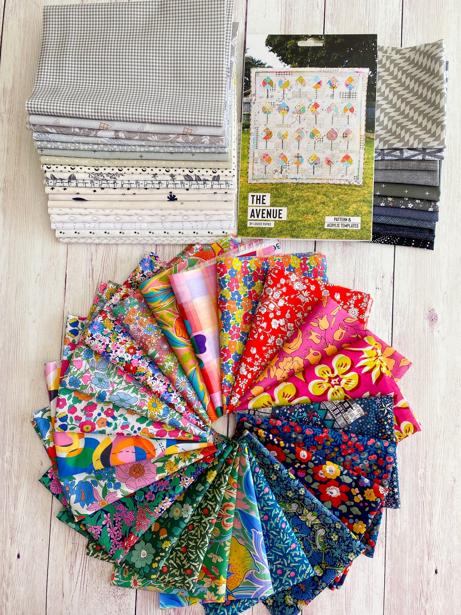 Liberty On The Avenue Quilt Kit