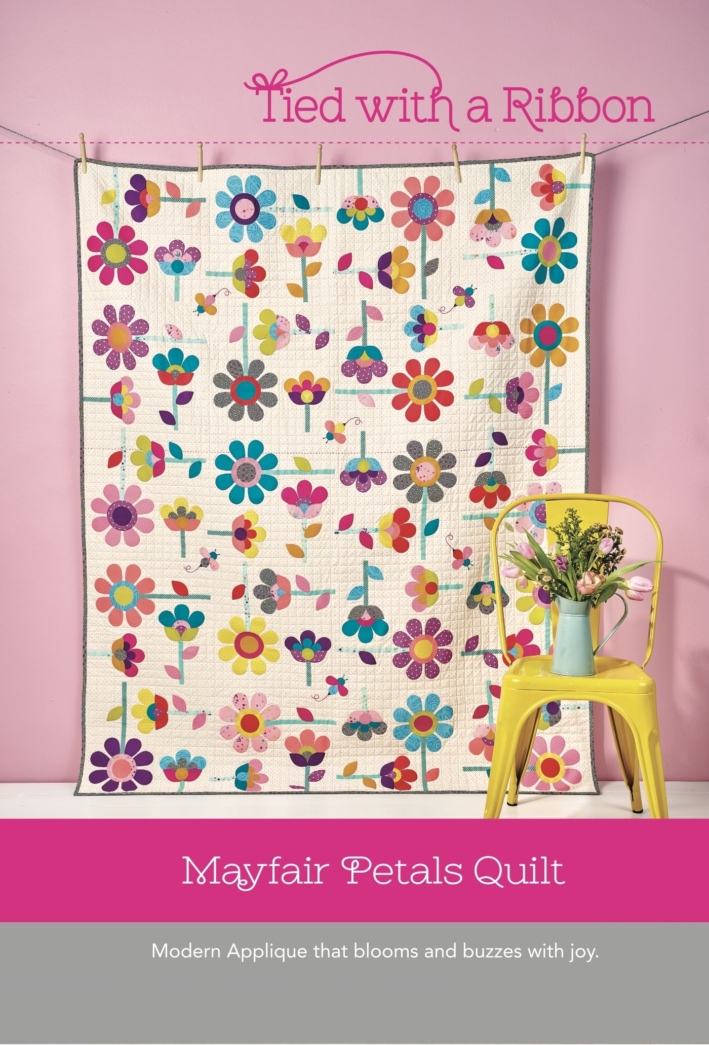Mayfair Petals - Fabric Only Quilt kit
