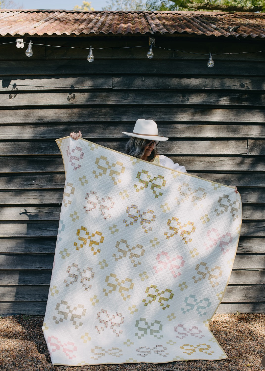 Mabel Annie Small Lap Quilt Kit in Liberty