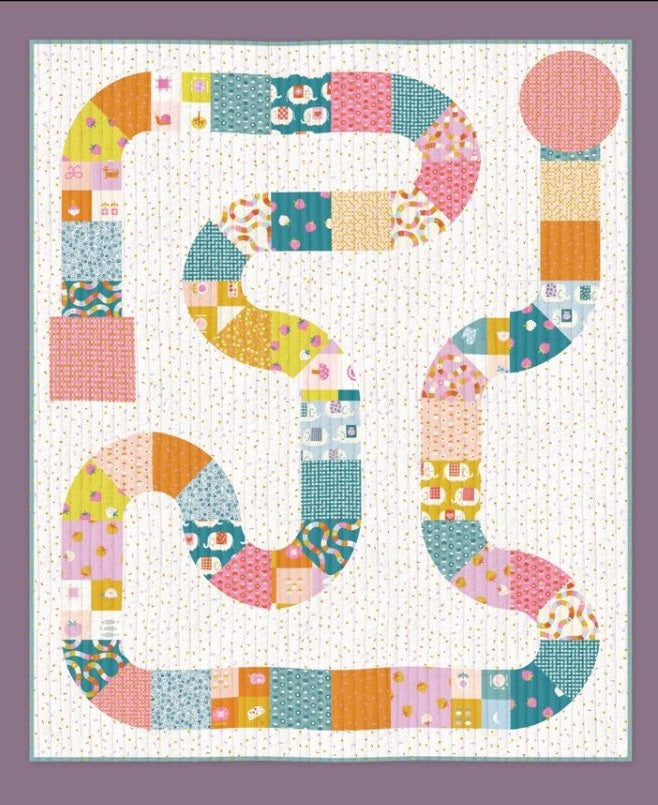 RSS Game Night Quilt kit in Picture Book