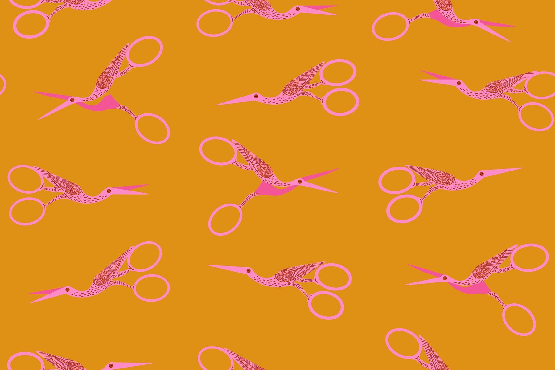 1-800-Notion - Stork Scissors - Honey