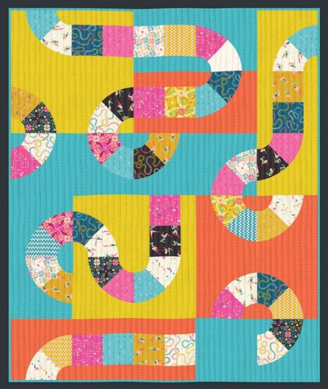 RSS Game Night Quilt kit in Pivot