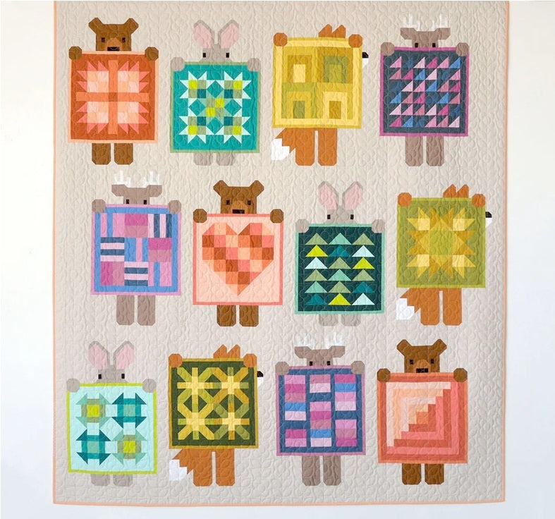 Elizabeth Hartman Show and Tell Quilt Pattern