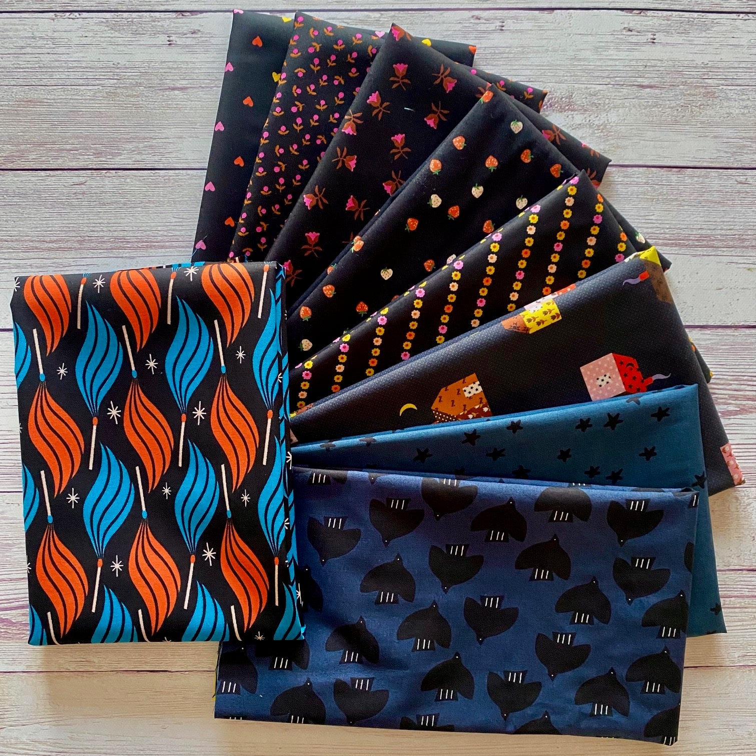 Southern Skies BOM - sashing starter pack in black