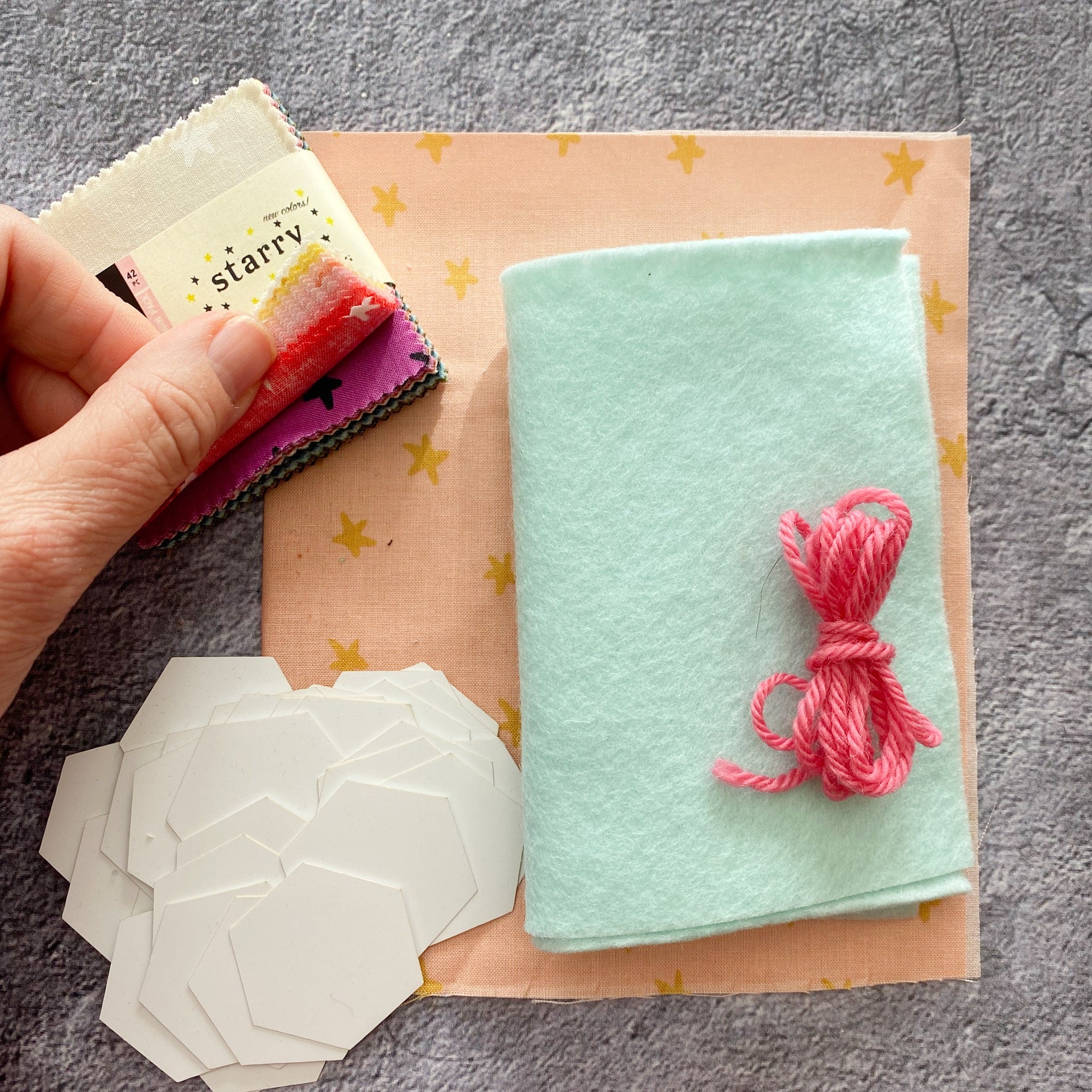 Sweet As Anything Needlebook kit in Starry