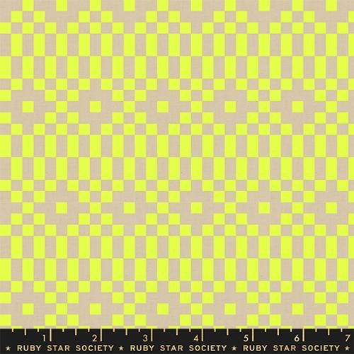 Ruby Star Society LoFi - Bitmapped - Neon Yellow