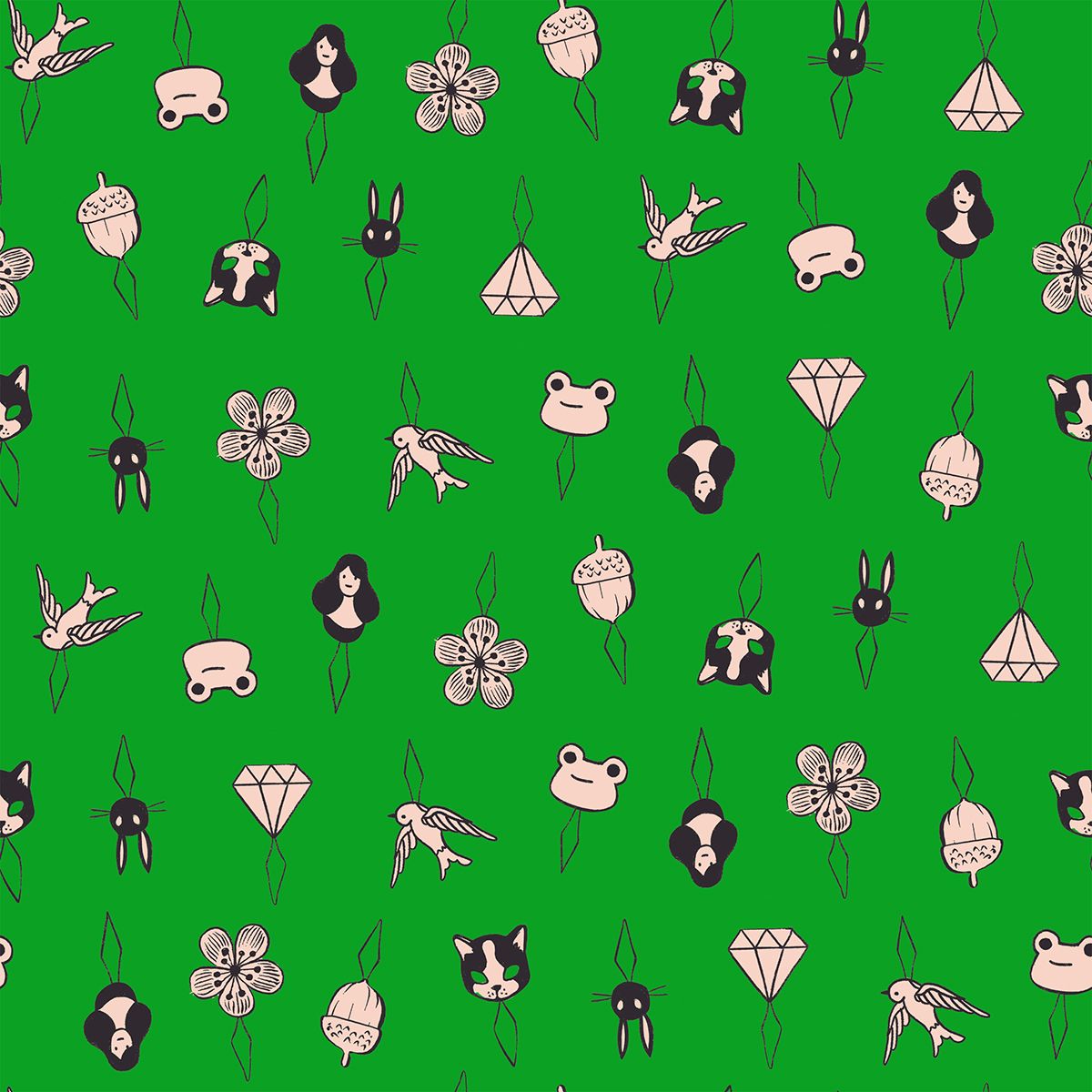 1-800-Notion - Thread Charms - Deep Verdant