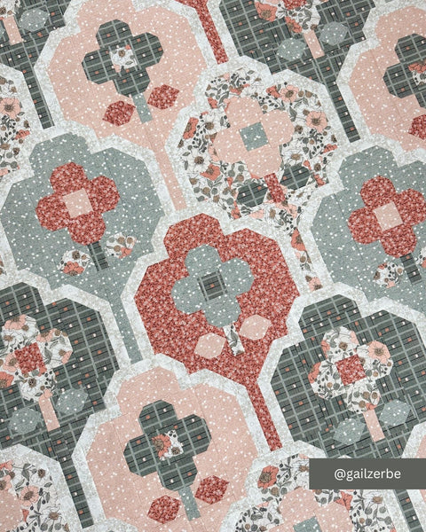 Pen + Paper Patterns - Wallflower Quilt Pattern