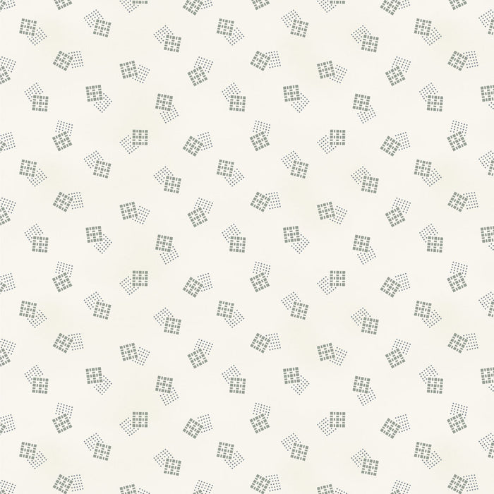 Clothworks -Perspective -Squares in light cream