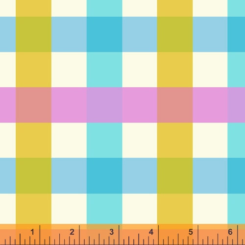 Heather Ross - Malibu - Big Gingham in blue - The Next Stitch