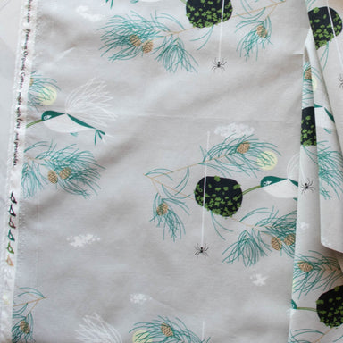 Birch Fabrics - Charley Harper Holiday Best Vol 1: Ruby Throated Hummingbird