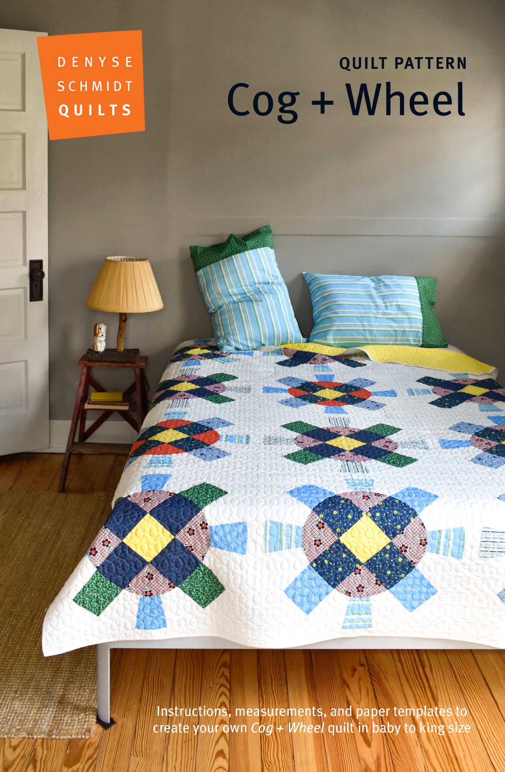 Cog + Wheel -  Pattern AND Template set