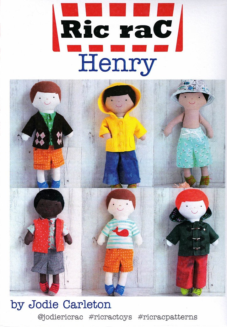 Ric Rac - Henry felt starter kit in yellow