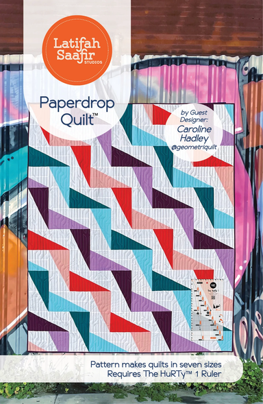 Latifa Saafir Studios - Paperdrop Quilt pattern