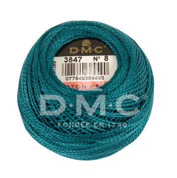 DMC Perle 8 thread - 3847 - Dark Teal - The Next Stitch