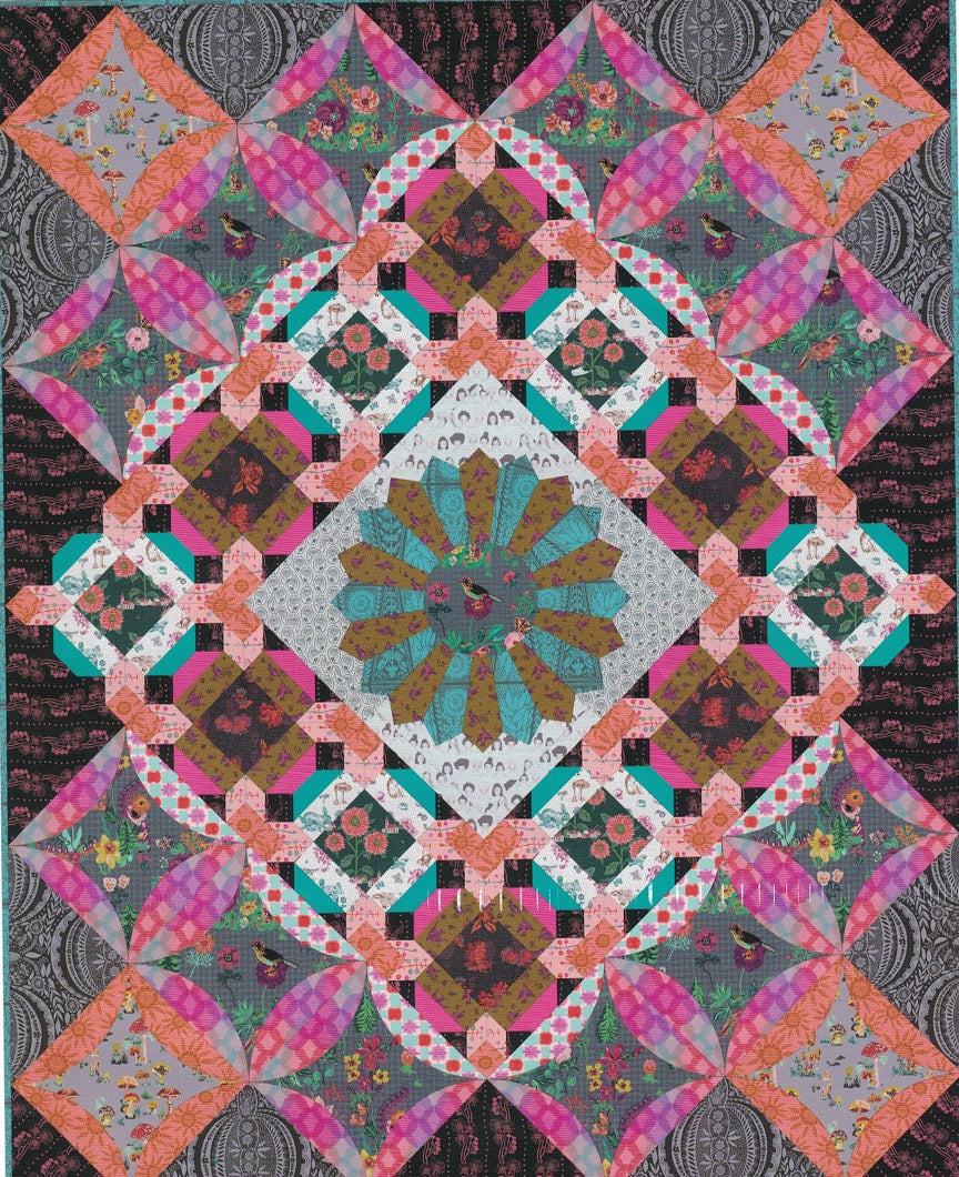 Anna Maria's Conservatory - Portraits -  Portraits Quilt  - PDF pattern