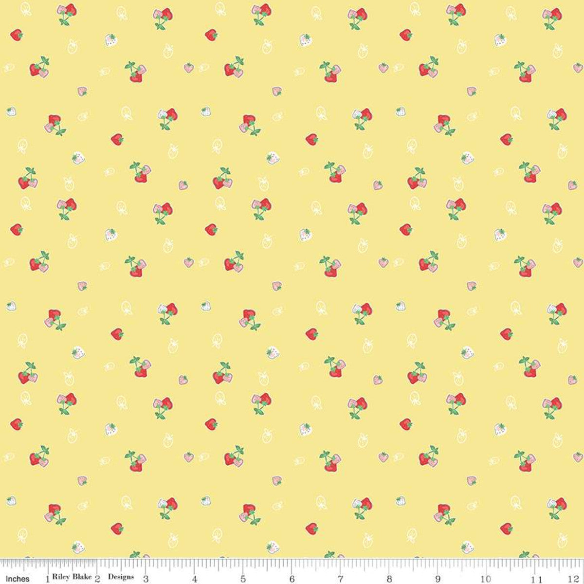 Quilt Fair - Tasha Noel - Strawberries in Yellow