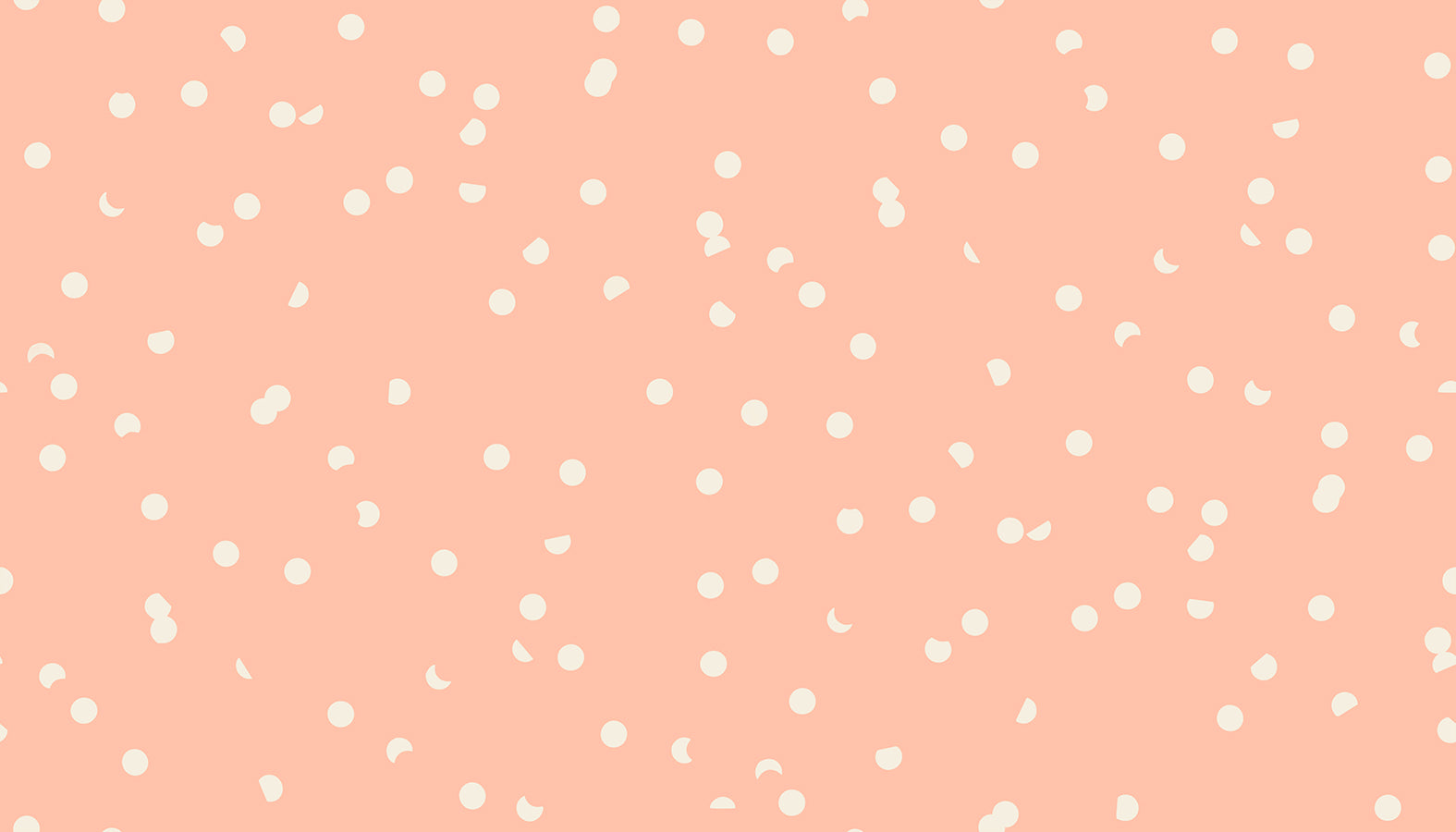 Hole Punch Dot - Kim Kight - Hole Punch Dot in Peach