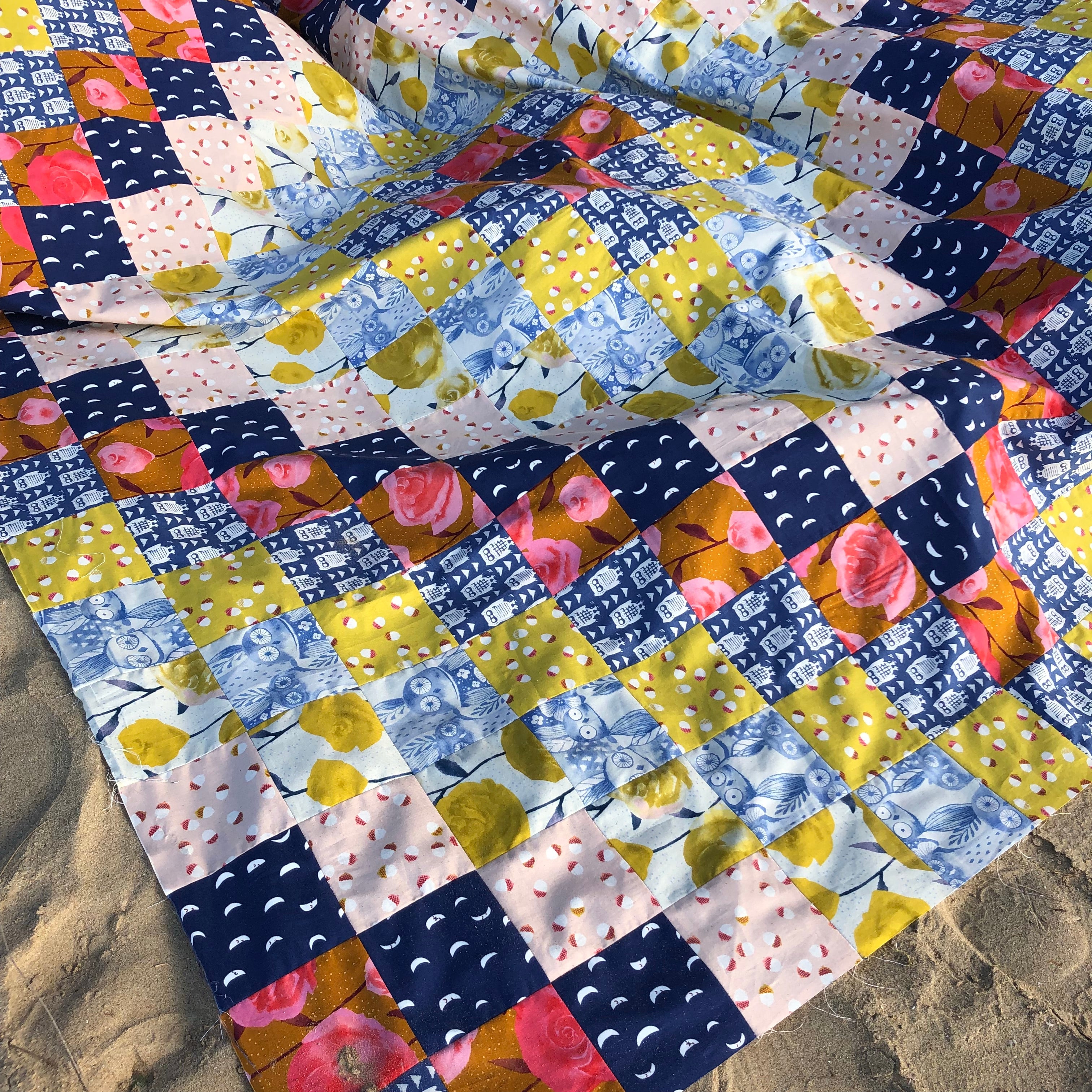 The Next Stitch - Quick Trip Quilt - digital pattern